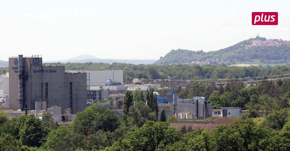 Neuer Schlot In Stadtallendorfer Gie Erei Wird Meter Hoch